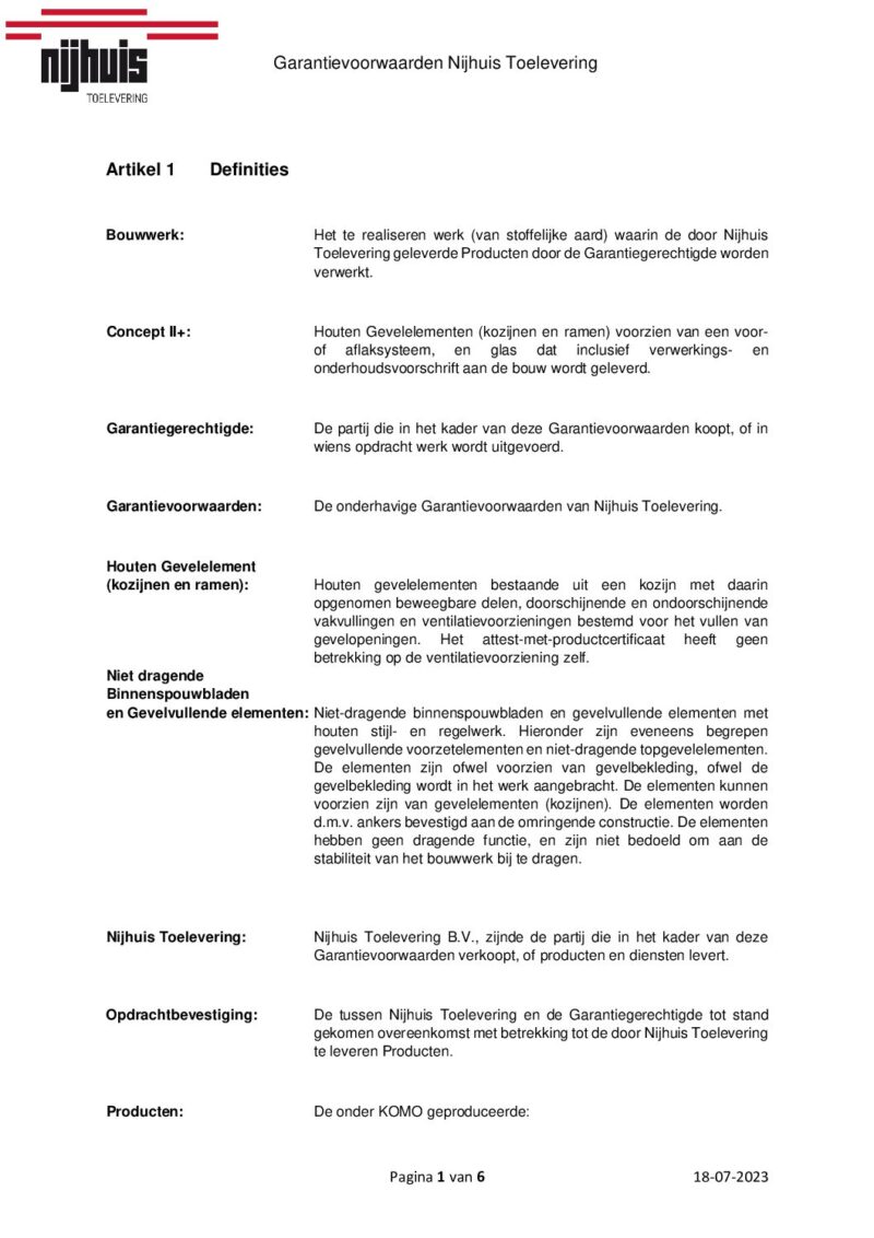 Garantievoorwaarden-Nijhuis-Toelevering-pdf
