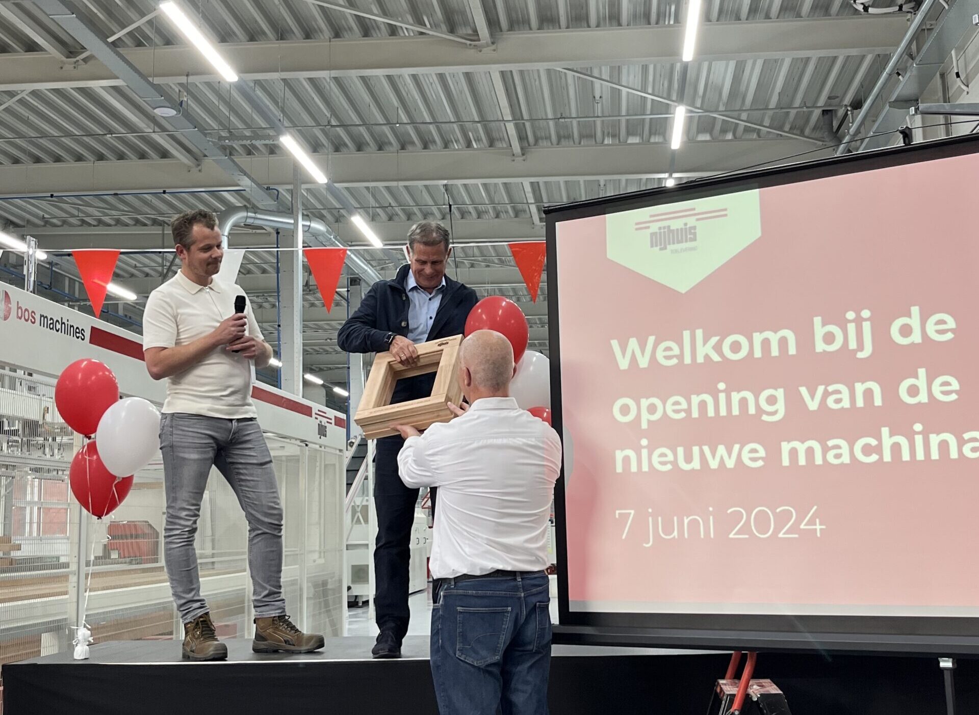 Officiële opening machinale